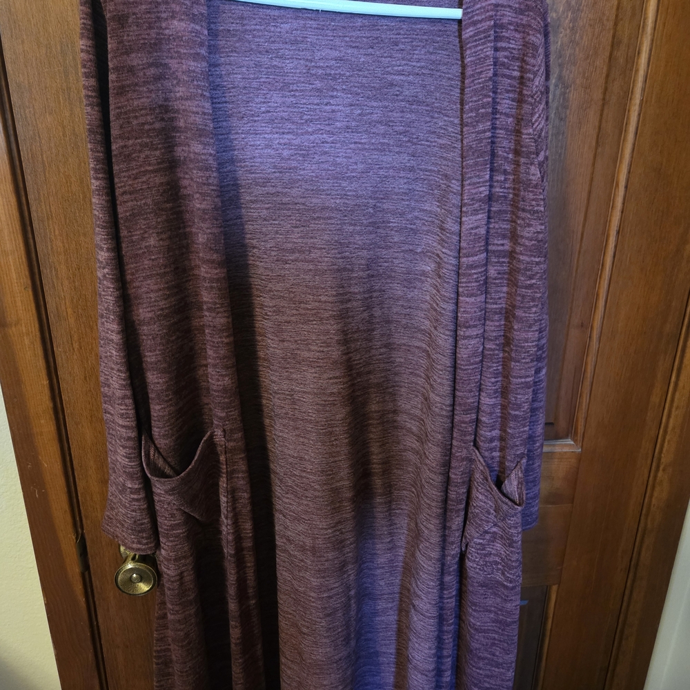 LuLaRoe Purple Cardigan